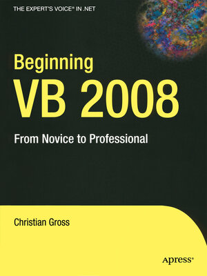 cover image of Beginning VB 2008